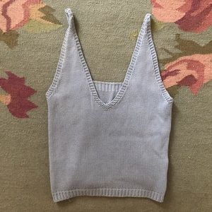 Brandy Melville Knit Crop Top